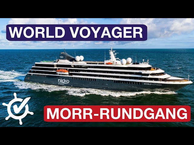 World Voyager: Morr-Rundgang auf dem Expeditionsschiff von Nicko Cruises