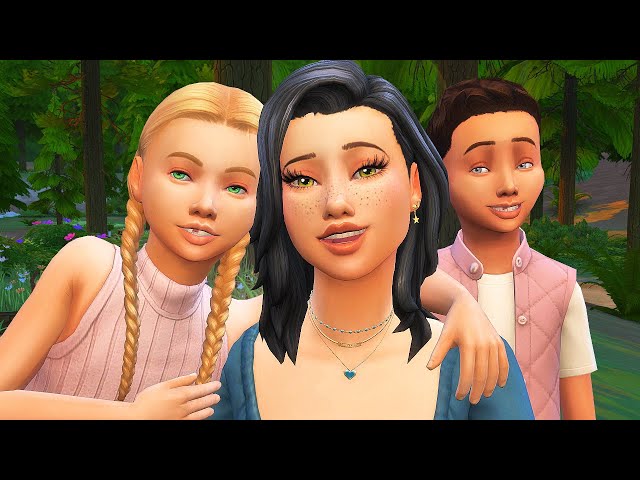 Ambre part en vacances avec ses 3 enfants ! ⛺ | Legacy #24 | Let's Play Sims 4