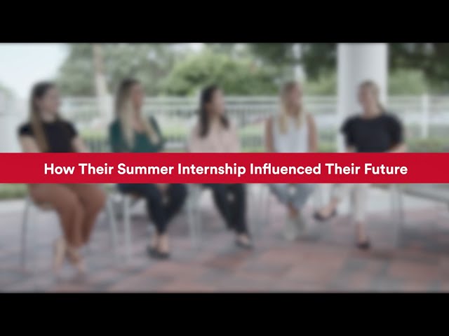 How Summer Internships Influence the Future