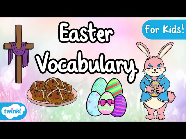 Easter Vocabulary for Kids!  | English Vocabulary | Easter Words