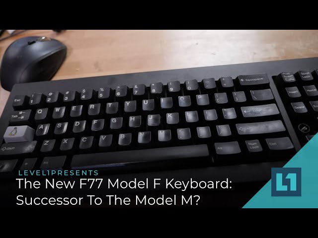 The New F77 Model F Keyboard: Successor To The Model M?