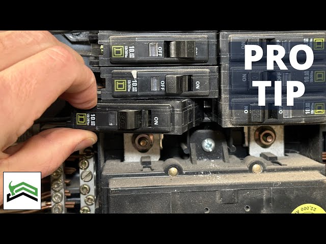 How To Replace Or Move A Circuit Breaker
