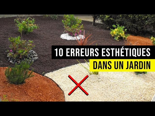 Aménager son Jardin : 10 ERREURS Esthétiques à FUIR ! ❌