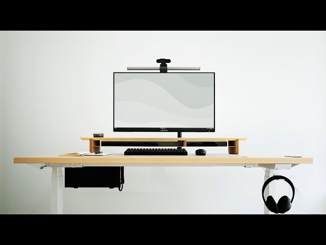Architect's Minimalist ZERO CABLE Desk & Gaming PC Setup