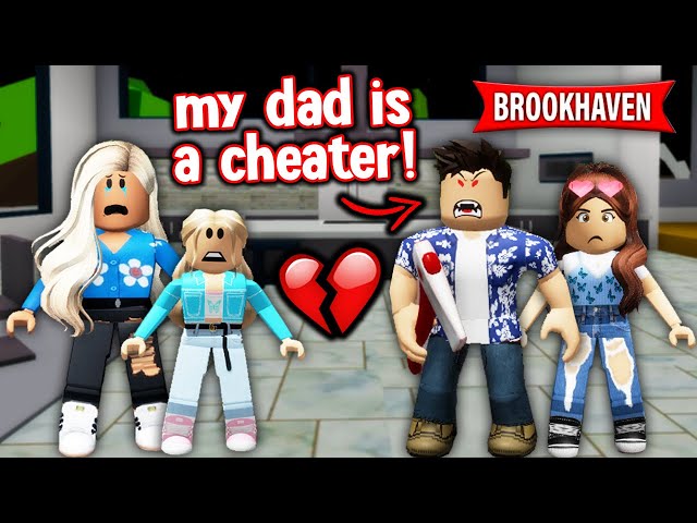 MY DAD WAS CHEATING ON MY MOM | Brookhaven RP Mini Movie (Roblox)