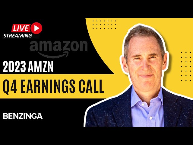 WATCH LIVE: Amazon Q4 Earnings $AMZN