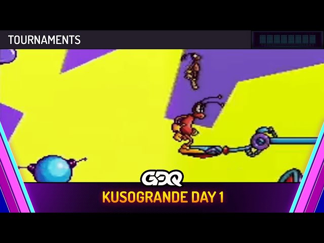Kusogrande Day 1 - Awesome Games Done Quick 2024 Tournaments