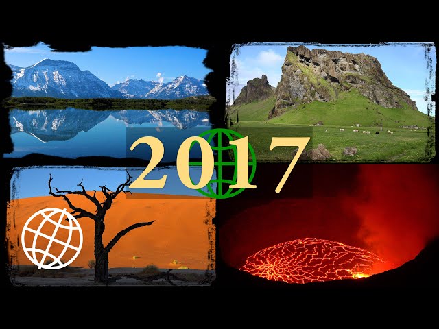 2017 Rewind: Amazing Places on Our Planet in 4K (2017 in Review)