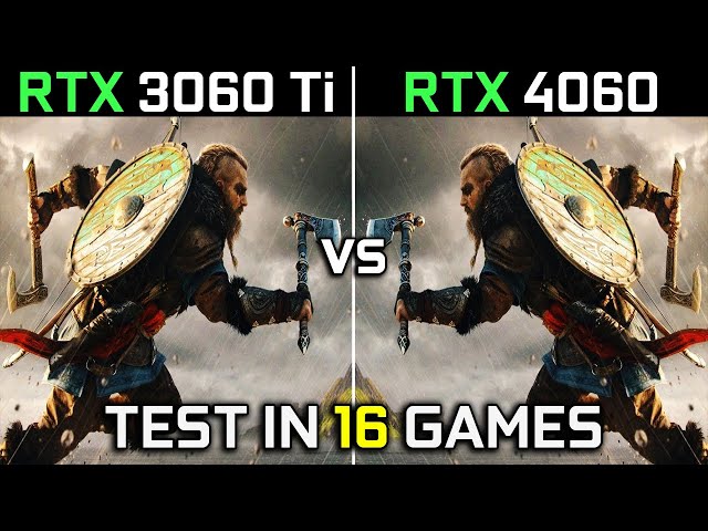 RTX 3060 Ti vs RTX 4060 | Test in 16 Games | 1080p - 1440p | The Ultimate Comparison! 🔥 | 2023