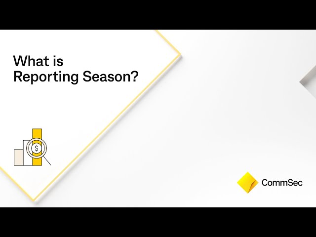 What is Reporting Season