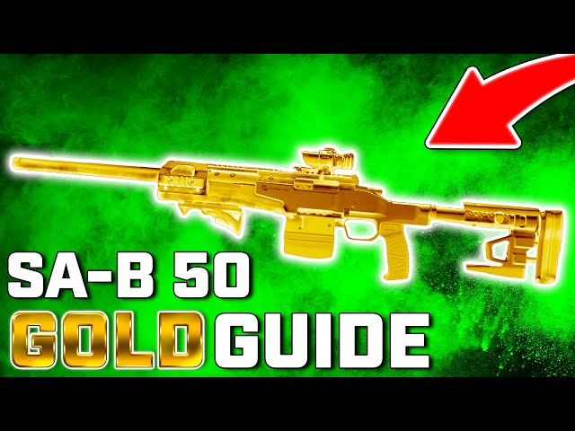 FASTEST WAY TO UNLOCK GOLD SA-B 50 IN MW2 | GOLD CAMO GUIDE