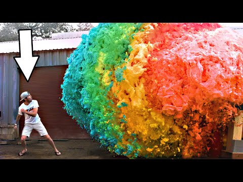 World's Largest Devil's Toothpaste Explosion