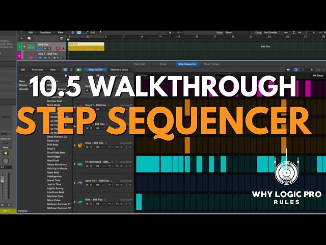 Step Sequencer - Logic's Brilliant New Pattern-Based Tool For Inspired Songwriting