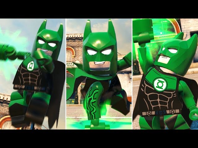 Custom Batman & Green Lantern Fusion in LEGO DC Super Villains