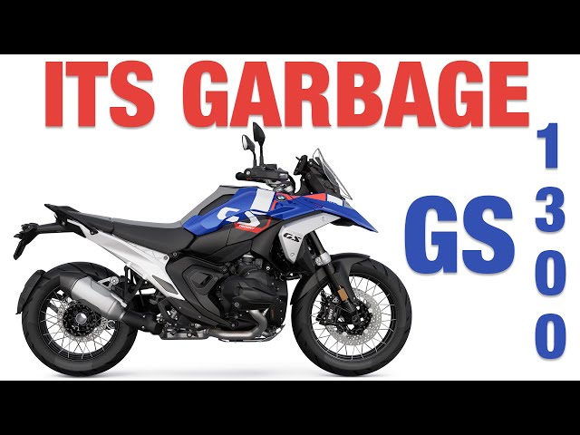 BMW Ruined The GS - The 1300 GS is Such a Disappointment