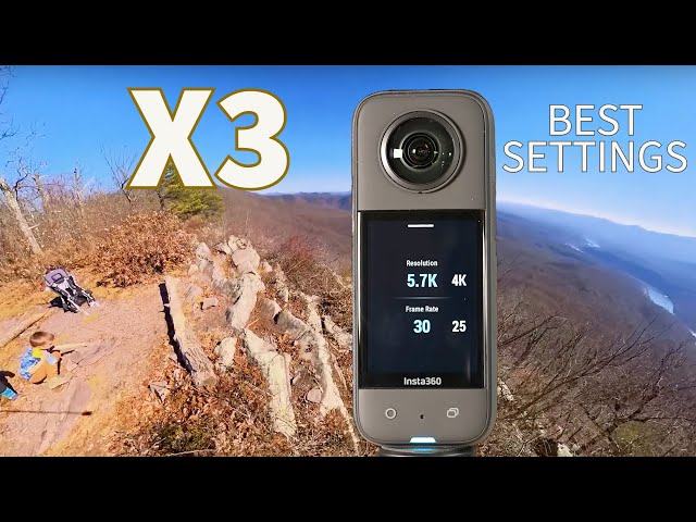 Insta360 X3 BEST SETTINGS for VIDEO, PHOTO, TIME LAPSE & MORE