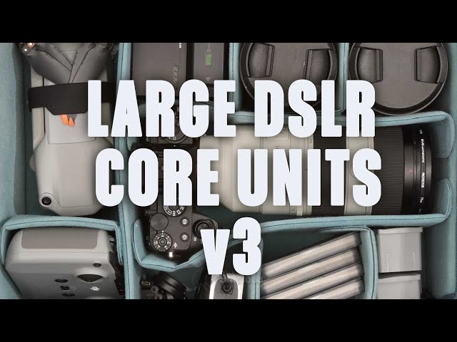 New! - Shimoda Large DSLR v3 Core Unit / Resized to a Mounted Sony 200--600 Lens!