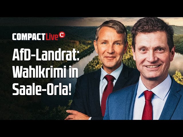 AfD-Landrat: Wahlkrimi in Saale-Orla! (Livestream)