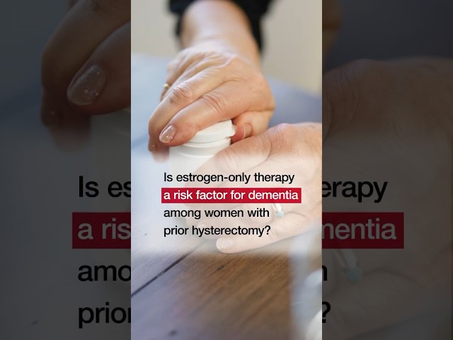 Dementia in Women Using Estrogen-Only Therapy