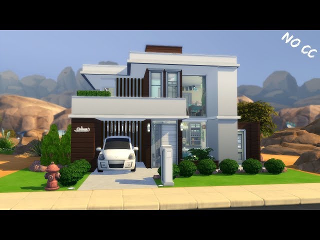 🌵 TINY FAMILY HOUSE 🏡 SIMS 4: SPEED BUILD (NO CC)
