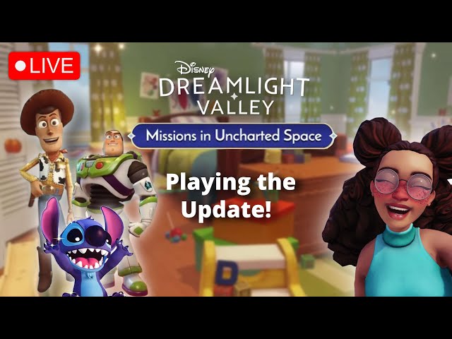 🔴 It's FINALLY Here!! - Disney Dreamlight Valley | Missions... Update Part 1