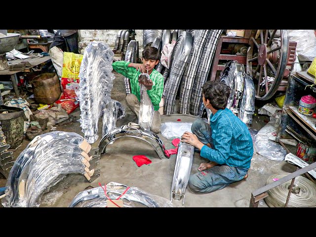 How Motorcycle Mudguards Are Made