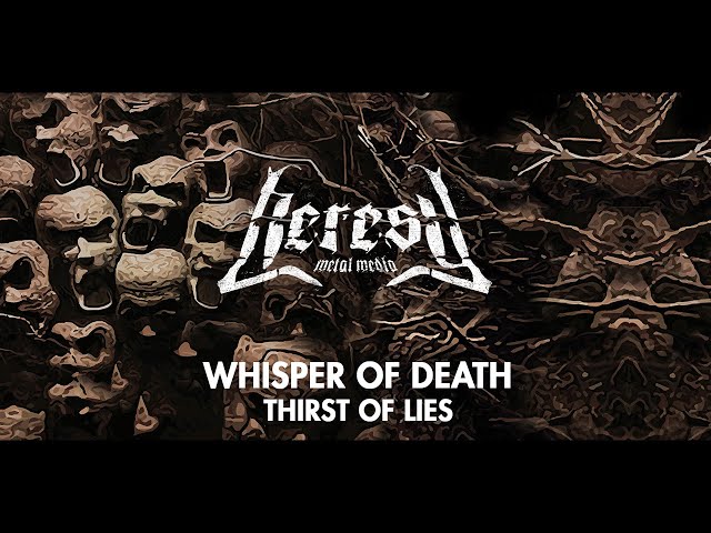Whisper of Death (Perú) - Thirst of Lies (Video Lyric) - UHD 4k