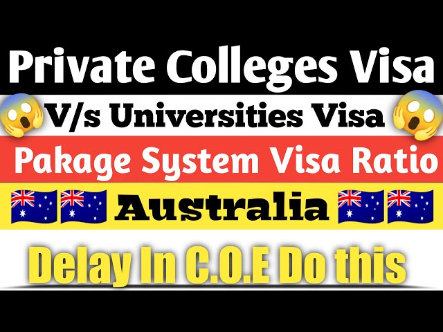 July and Nov Intake 2023 🇦🇺 || Private Colleges V/s Universities || Australia 🇦🇺 || Big Updates