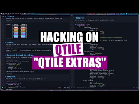 The Qtile Window Manager