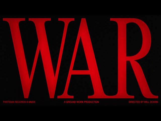 IDLES - WAR (Official Video)
