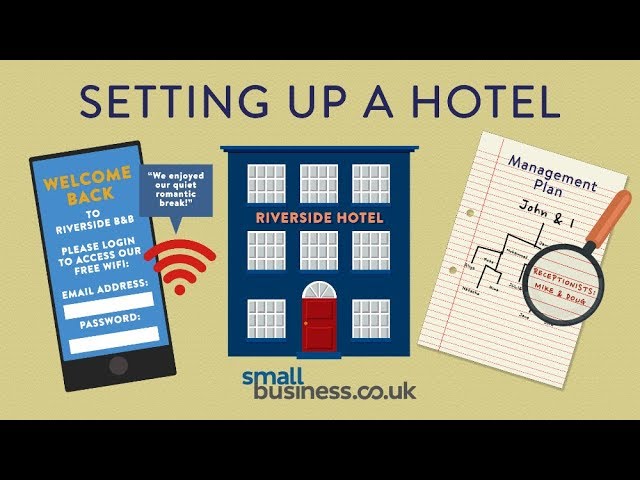 How to set up a small hotel business