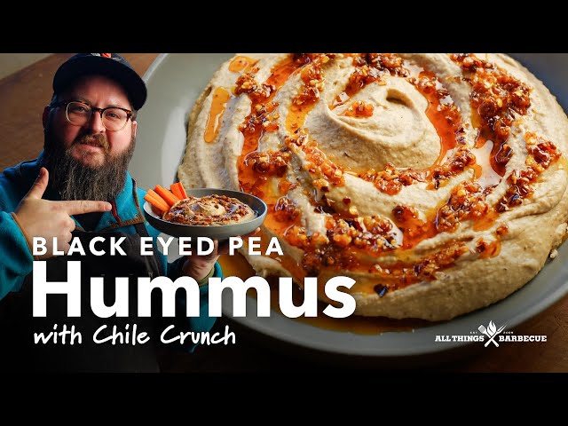 Black Eyed Pea Hummus - Crazy Tasty!