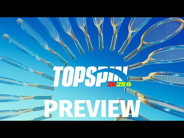TopSpin 2K25 Is The Tennis Game You've Been Waiting For