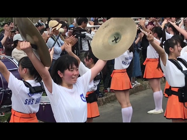 京都橘高等学校吹奏楽部 2019ブルーメの丘パレード 【午前】Kyoto Tachibana SHS Band