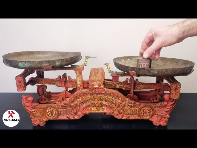 Restoration of an Old Dish Scale