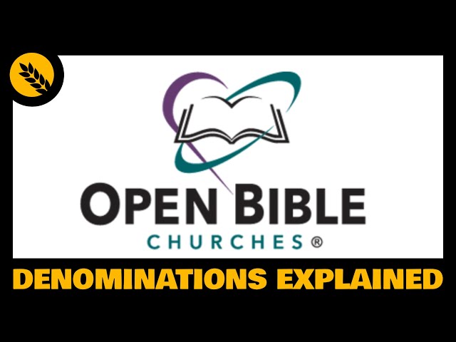 What is Open Bible Churches?