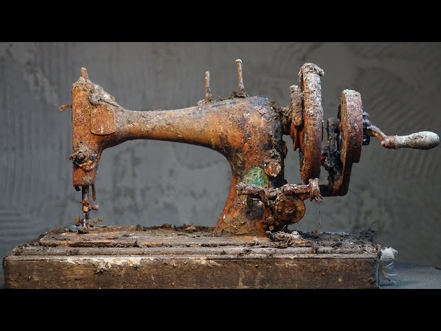 1894 SINGER Sewing Machine Restoration