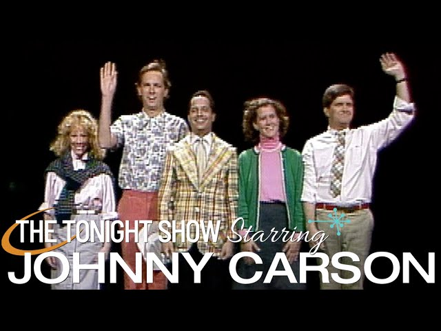 The Groundlings with Jon Lovitz Make Their First Appearance | Carson Tonight Show