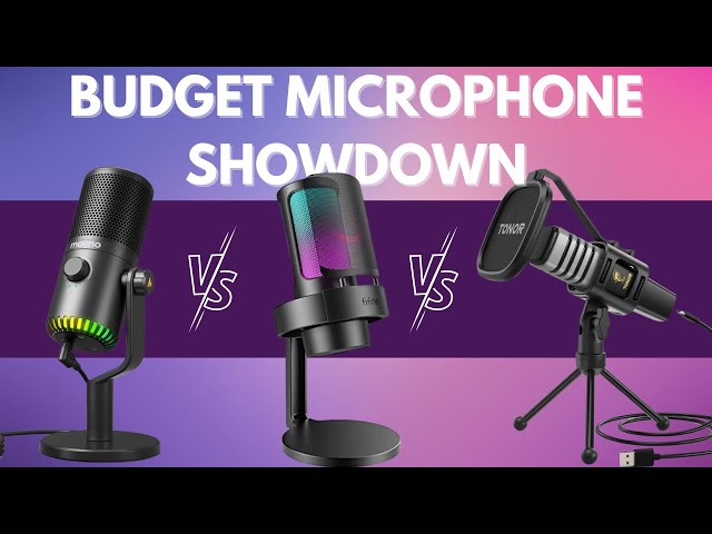 The Ultimate Budget USB Microphone showdown: which is the best mic under $50?