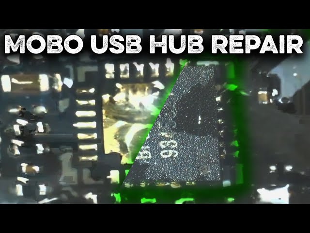 ASUS Motherboard USB Hub Replacement, Small Components, Huge Problems!