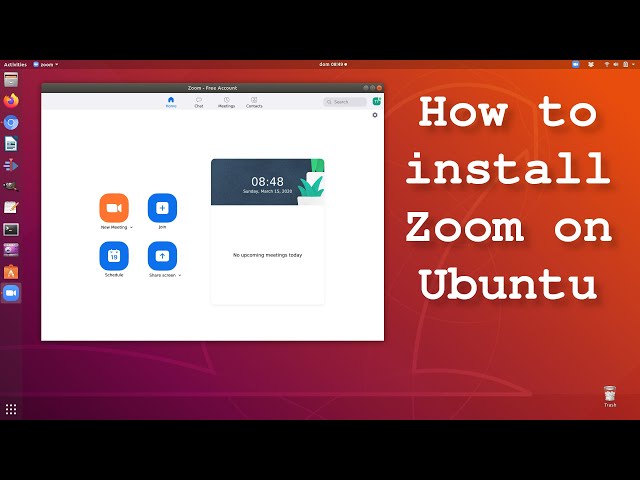 How to install Zoom on Ubuntu and derivatives