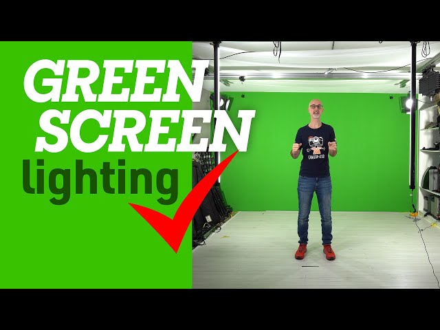 Best Green Screen Lighting  ||  HOW TO