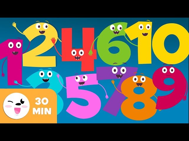 Numbers from 1 to 10 - Number Songs - Learning to Count the numbers