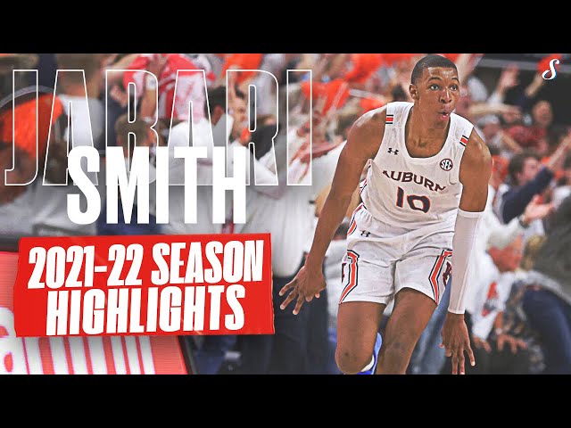 SEC Freshman Of The Year Jabari Smith 2021-22 Season Highlights | 16.9 PPG 7.4 RPG 42.8 FG%