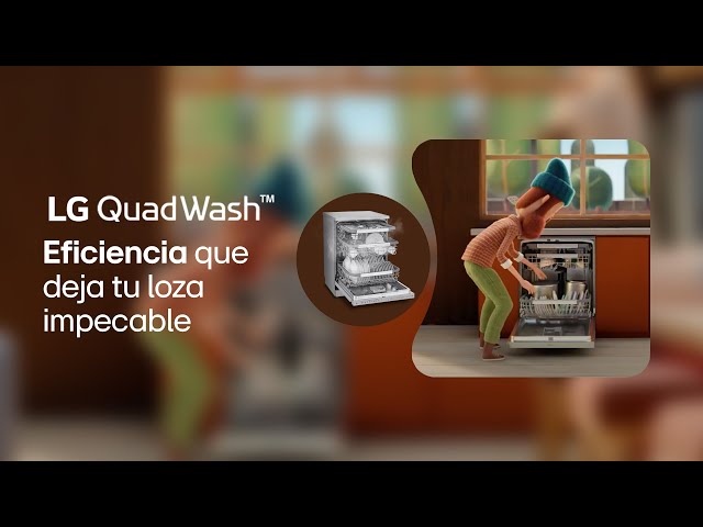 LG QuadWash: Limpieza eficiente para ti y el planeta | LG