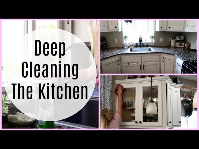 Kitchen Deep Cleaning Routine | Clean With Me | She's In Her Apron
