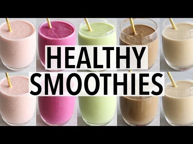7 Easy Healthy Breakfast Smoothies | Recipes & Ideas!