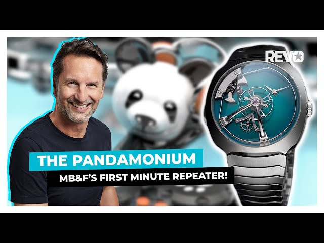MB&F's First Minute Repeater, The MB&F x H.Moser Streamliner Pandamonium