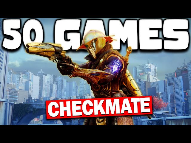 I Played 50 Games of CHECKMATE!  Here's What Happened...