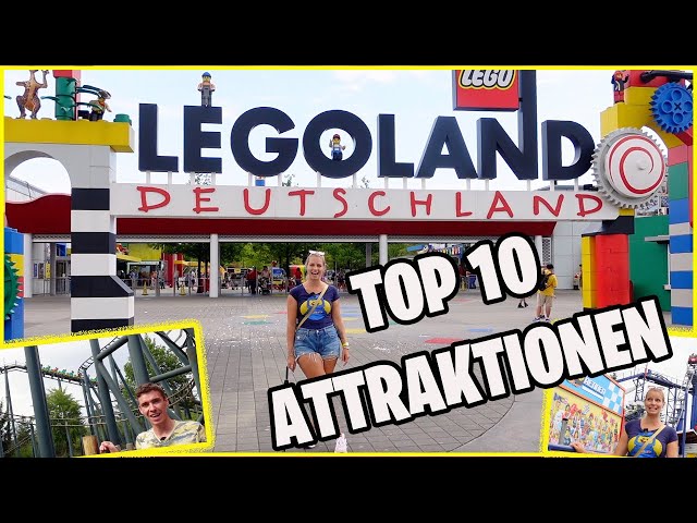 TOP 10 ATTRAKTIONEN im LEGOLAND DEUTSCHLAND🎢 Achterbahnen, Dark Rides & mehr!